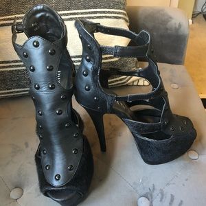 Super High Heels shoes by Paper Fox, size 7